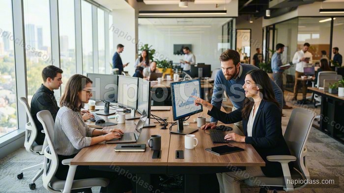 Làm việc ở công ty